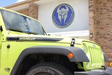 2 Jeep Wrangler Hood Vinyl Decal Set Decal Sticker - Left & Right 2