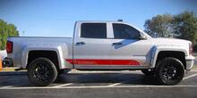 Sticker Decal Graphic Vinyl Side Door Stripe Kit for Chevrolet Silverado 1500 Off-Road 2