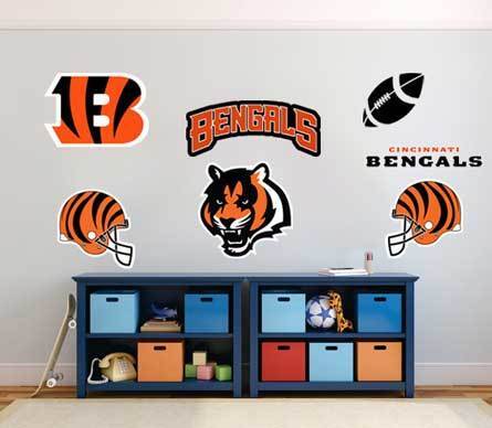 Cincinnati Bengals professional American football team National Football League (NFL) fan wall vehicle notebook etc decals stickers