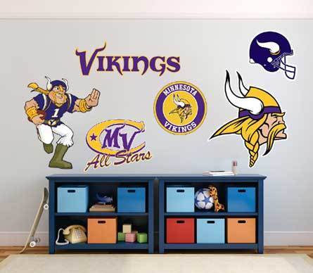 Minnesota Vikings American football team National Football League (NFL) fan wall vehicle notebook etc decals stickers