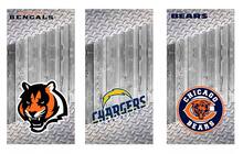 American football teams National Football League (NFL) Cornhole Board Game Sticker Decal VINYL WRAPS with LAMINATED 4