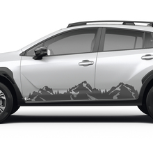 Rally Racing Side Rocker Panel Mountains Graphics Universal Stickers Decals fit Suba crosstrek 3