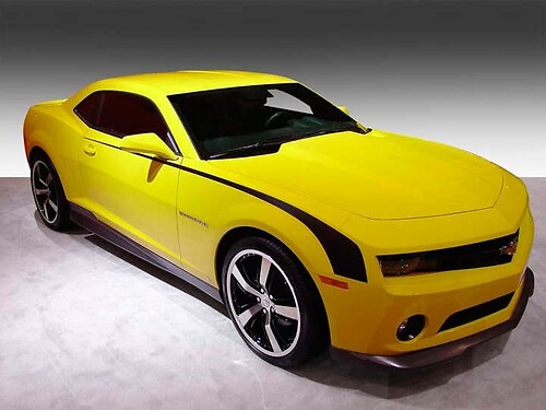 2014-2015 Chevrolet Camaro Throwback Hockey Stripe Kit
