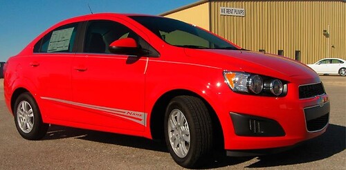 Flare Graphic Kit Vinyl Decal Sticker for Chevy Sonic