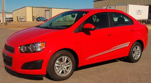 2012-2017 Chevy Sonic Boom Graphic Kit
