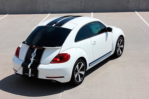 2012-2016 Volkswagen Beetle Rally Stripe Kit