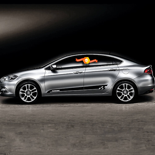 2013-2020 Dodge Dart Race Graphic Kit