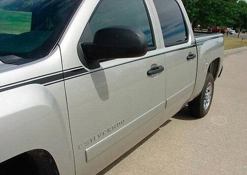 2006 - 2020 Quick Silver Silverado Stripe Kit
