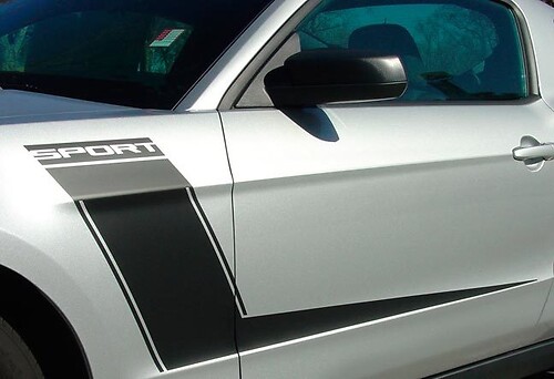 2010-2012 Ford Mustang ଲଞ୍ଚ ଗ୍ରାଫିକ୍ କିଟ୍
