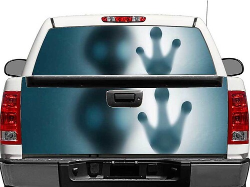 Alien Hand Rear Window OR tailgate Decal Sticker Pick-up Truck SUV Car
