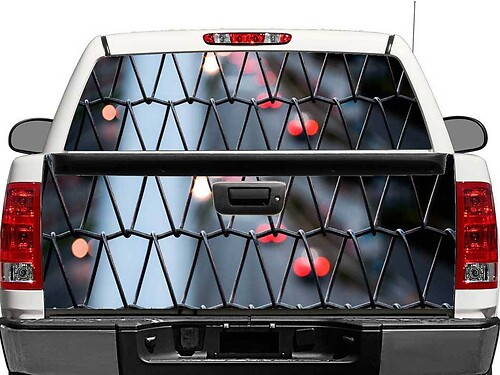 Fence City Rear Window OR tailgate Decal Sticker Pick-up Truck SUV Car
