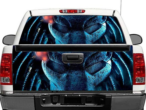 Predator Rear Window OR tailgate Decal Sticker Pick-up Truck SUV Car
