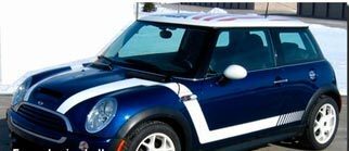 02-06 Mini Cooper Rally Graphics Kit 1
