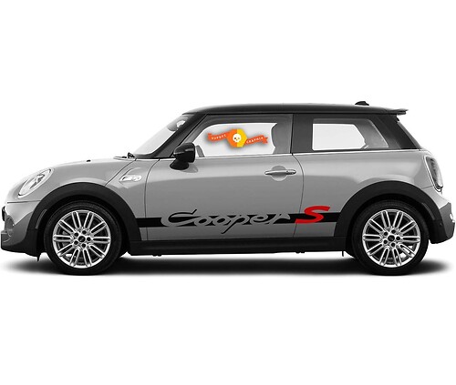 2001-2016 MINI Cooper Body Side Graphics Kit 2 BMW