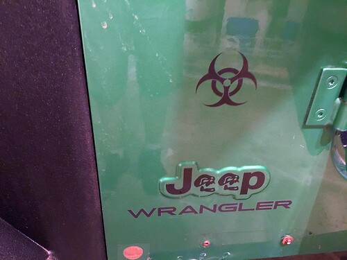Jeep Rubicon Wrangler Zombie Outbreak Response Team Wrangler Sticker Decal
