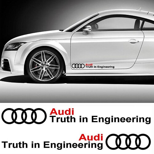 Audi Motor Sports Decal Sticker
