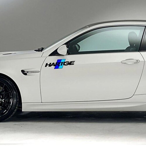 Racing Sponsors Decal Sticker. Hartge 2