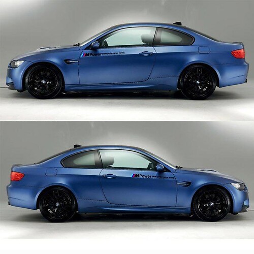 Bmw M Power Tuning Motor Sports Decal Sticker