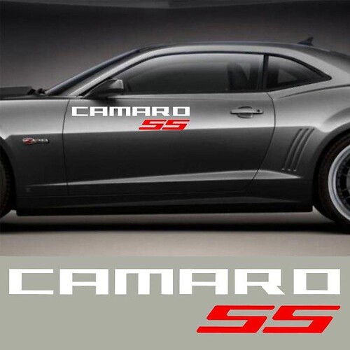Chevrolet Camaro Motor Sports Decal Sticker