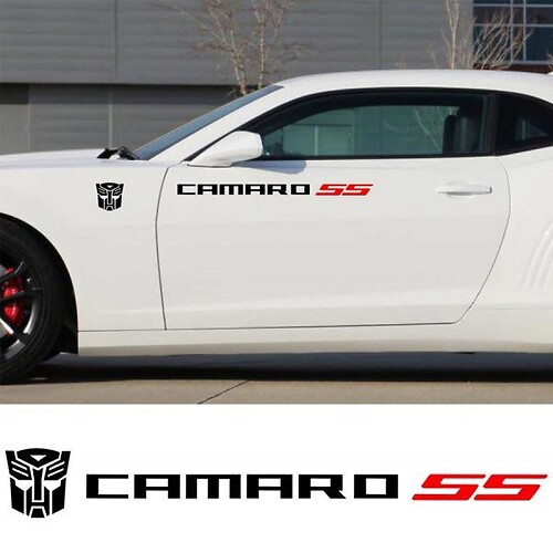 Chevrolet Camaro Motor Sports Decal Sticker
