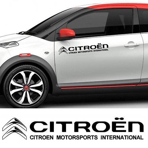 CITROEN DECAL STICKER