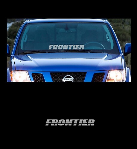 Frontier Front Windshield 23