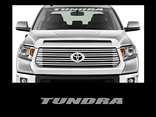  Tundra Front Windshield Banner Decal Sticker 36