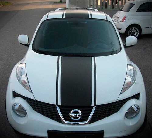 Stripe Kit Sticker Vinyl Decal for Nissan Juke RS 2009 2011 2013 2015  - 2020  Trunk Roof