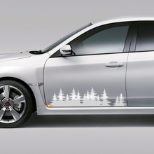 custom tree forest Vinyl Decal Sticker Graphic fit Suba WRX STI Forester 2