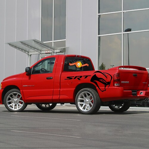 SRT Sticker Decal Graphic BED Dodge Ram SRT-10 VIPER MOPAR STRYKER
