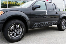 Kit for NISSAN Frontier 2016 PRO 4X Include Hood and Sides Stickers Decals 3