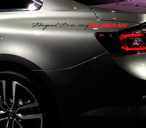 Lettering Decal Sticker Emblem Logo Vinyl Talisman For Renault