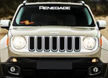 2 Color Jeep Renegade Side Splash Logo Graphic Vinyl Sticker Decal & Windshield Graphic 2