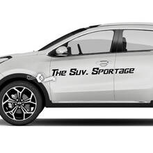 Lettering Decal Sticker Emblem Logo Vinyl For Kia SPORTAGE  2