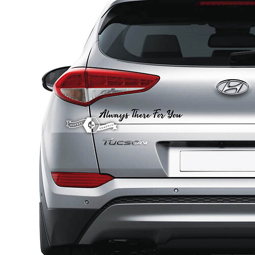 Lettering Decal Sticker Tailgate Emblem Logo Vinyl For Hyundai