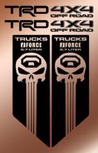 Toyota TRD off road iForce 5.7 Liter Tundra Truck off road Decal Sticker Vinyl
 2