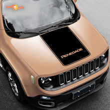 2015-2018 Jeep Renegade Vinyl Hood Decal Sticker Graphic
 2