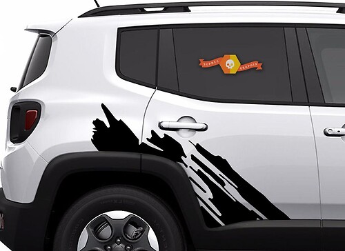 Jeep Renegade Graphics  Stickers Decals 2015 2016 2017 2018