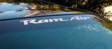 Ram Air windshield banner decal Stickers Decals Firebird GTO Trans AM
