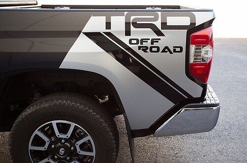 Toyota Tundra Art Fender Graphics Vinyl Sticker Decal - Off Road (2014-2017)
