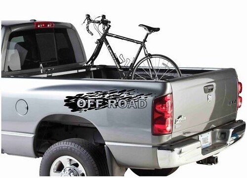 2PC - ଅଫ୍ ରୋଡ୍ ଷ୍ଟିକର୍ ଡିକାଲସ୍ ଫେରି TOYOTA TUNDRA TACOMA 4 RUNNER SEQUOIA T100 4x4 4wd TRD
