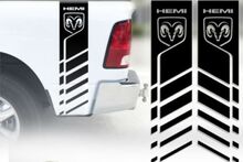 Dodge Ram 1500 2500 3500 Hemi 4x4 Decal Truck Bed Stripe Vinyl Sticker Racing D5
 2
