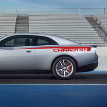 Side Quater Panel decal Sticker stripes for Dodge Charger Electric 3