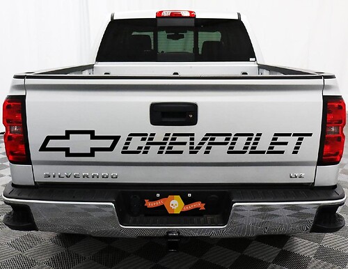 Chevrolet tailgate decal sticker silverado z71 lt ls 1500 2500 chevy
