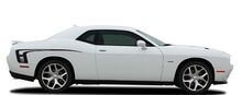 2008-2017 Dodge Challenger R/T SE SXT CUDA STROBE HOOD & SIDES Any Colour Stripe Stickers Decals 2