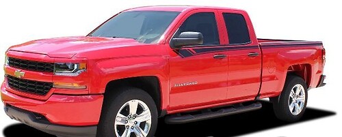 2014-2018 Chevy Silverado Upper Side Door BREAKER Accent Any Colour Stripe Vinyl Graphic
