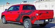 2015-2016 SHREDDER Truck Bed Hood Vinyl Graphics Any Colour Stickers Decals Stripe Toyota Tundra 2