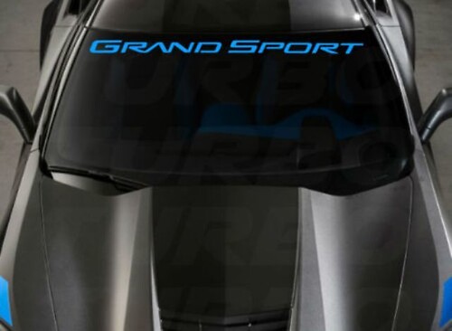 Chevy Corvette Grand Sport c7 Windshield Sticker Decal c5 c6 c7