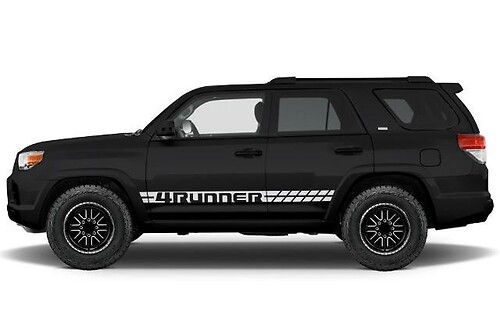 Toyota 4runner (2010-2017) Custom Vinyl Sticker Decal Wrap Kit - 4runner Stripe