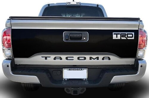 Toyota Tacoma (2016-2017) Vinyl Sticker Decal Wrap Kit - Tailgate